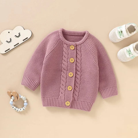 Baby Knitted Dungaree Romper | Cable Knit Heart Jumpsuit