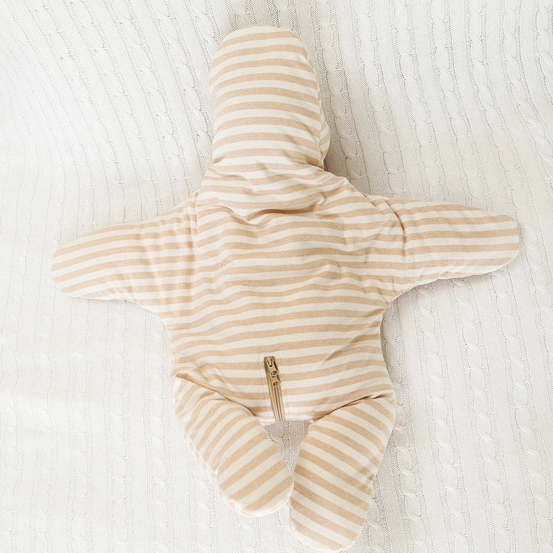 Baby Starfish Sleeping Bag | Cotton Striped Sleep Suit