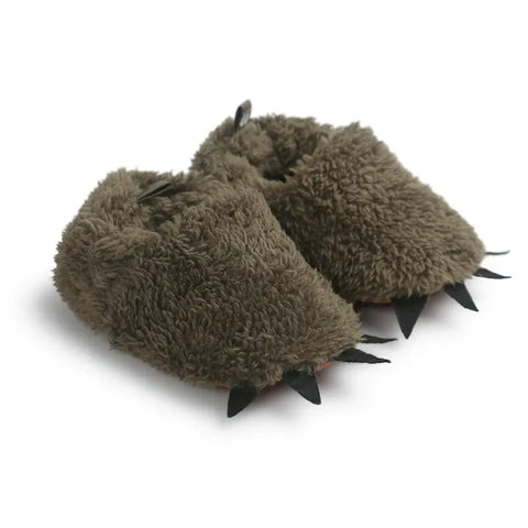 Plush Baby Slippers – Warm Soft-Soled Toddler Shoes