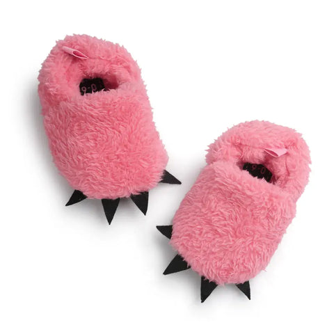 Plush Baby Slippers – Warm Soft-Soled Toddler Shoes