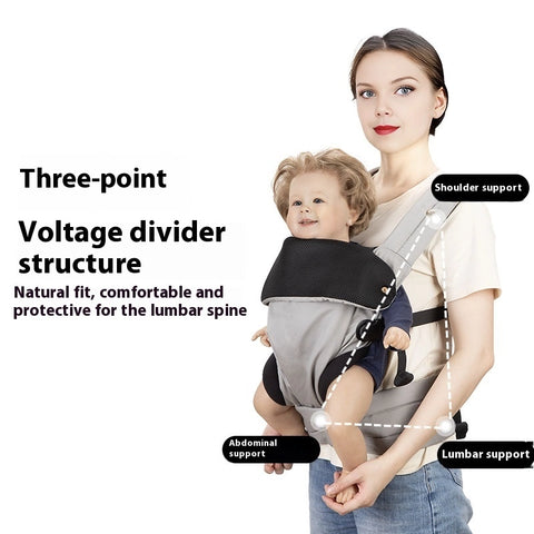 Ergonomic Baby Carrier | Cotton Front & Back Sling