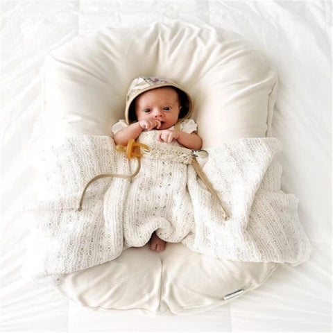 Portable Baby Nest Bed | Newborn Cotton Cradle Cushion