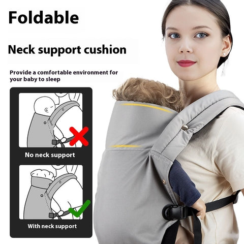 Ergonomic Baby Carrier | Cotton Front & Back Sling