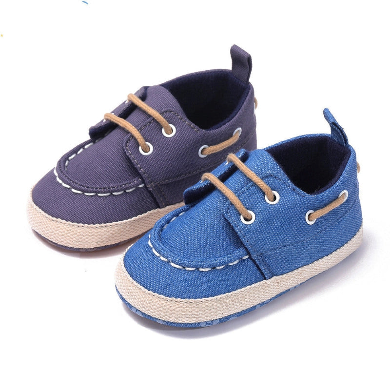 Baby soft sole non slip canvas shoes casual