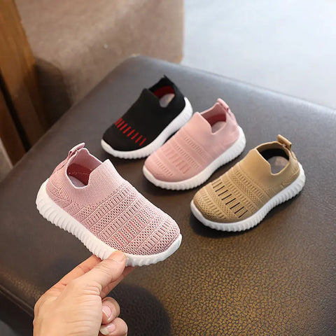 Kids Knit Slip-On Trainers | Breathable Sock Sneakers