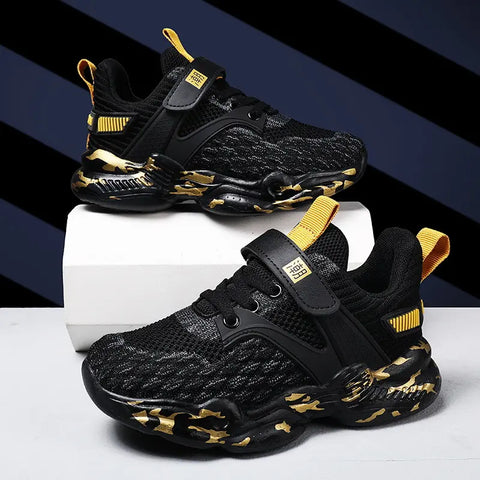 Children's running shoes non-slip rubber sole