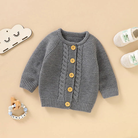 Baby Knitted Dungaree Romper | Cable Knit Heart Jumpsuit