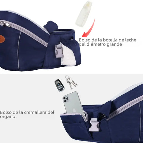 4-Way Baby Hip Seat Carrier | Multifunctional Waist Carrier