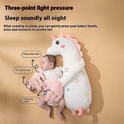 Soothing baby comfort pillow animal shape nursery